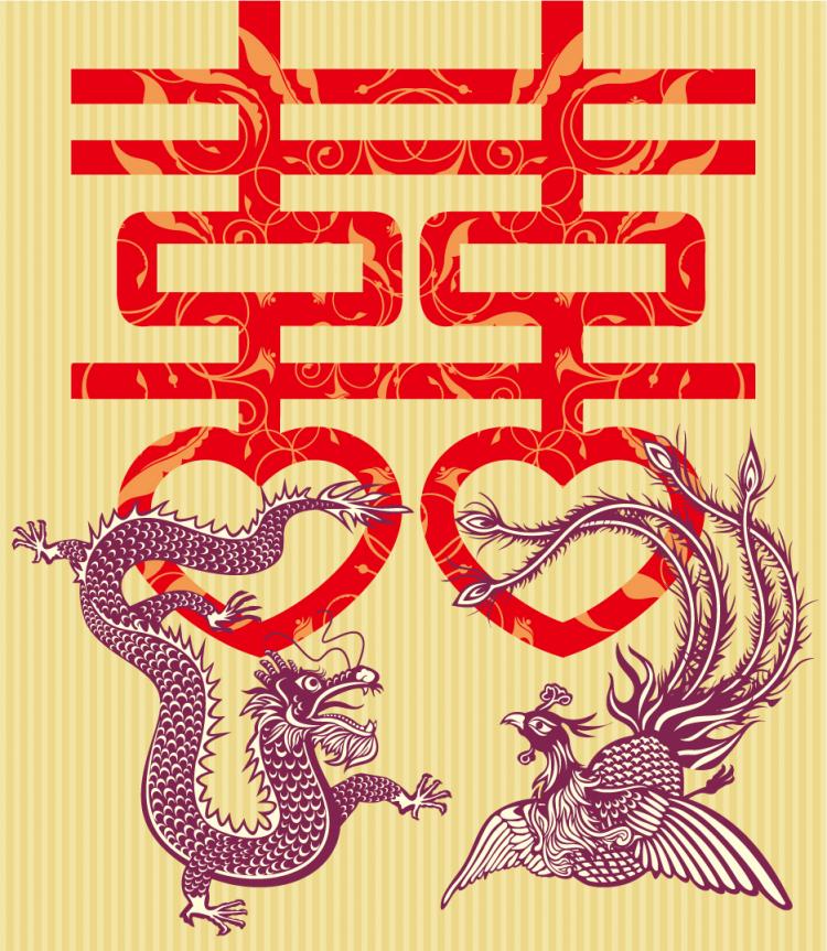 Double Happiness Dragon 750x863 Double Happiness Dragon