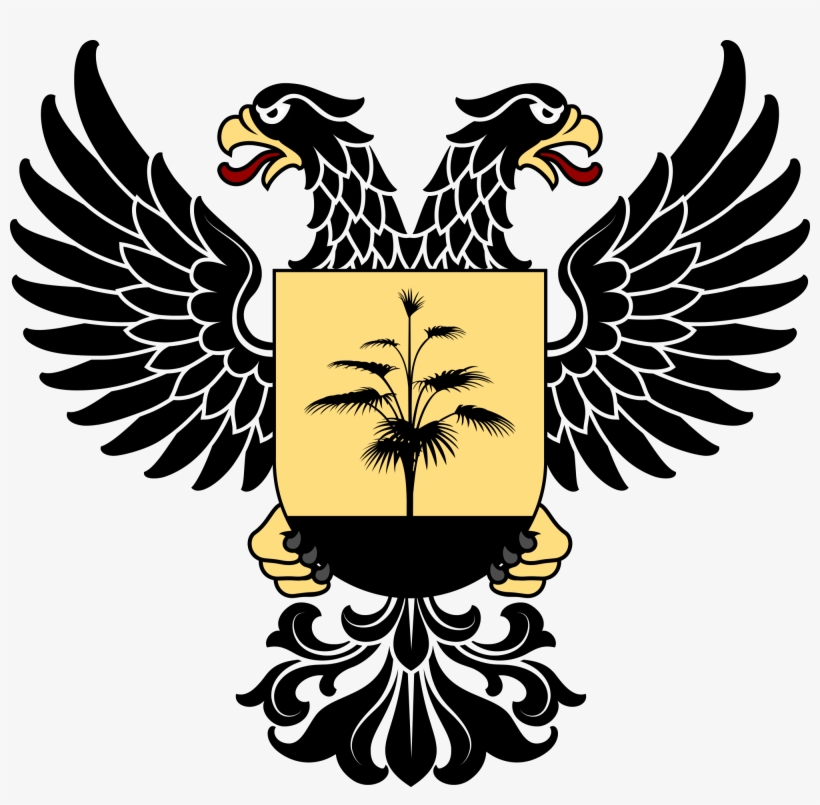 Double Headed Eagle With The Coa Of The Donets Basin 820x805 Double Headed Eagle With The Coa Of The Donets Basin