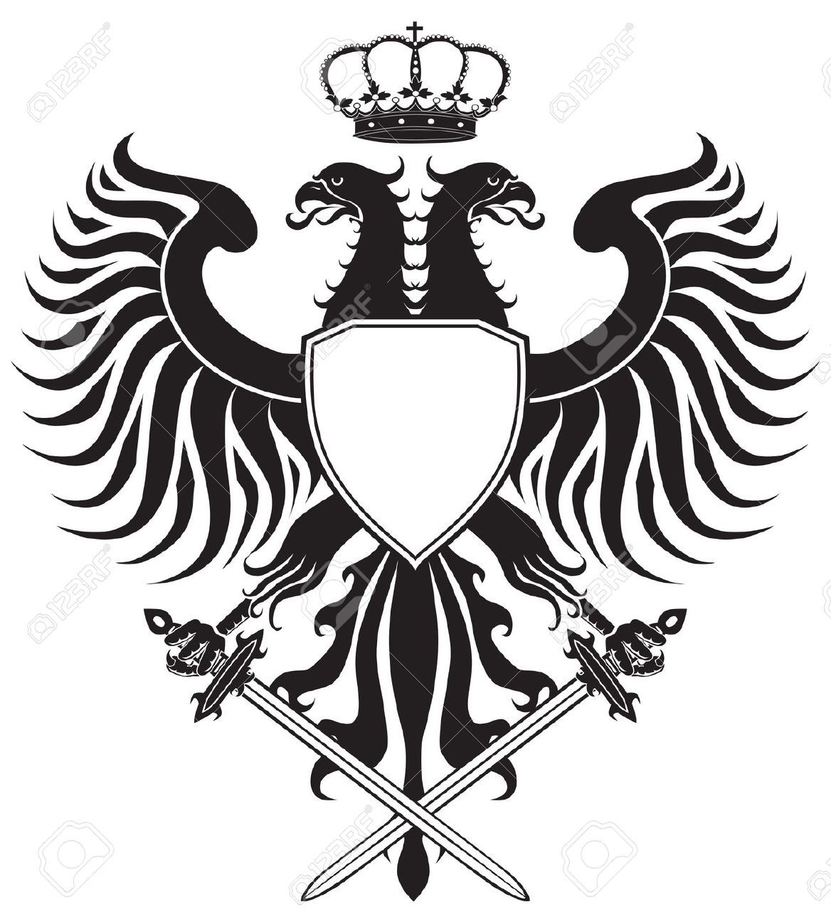 Crests Double Headed Eagle With Crown And Swords Original Eagle 1168x1300 Crests Double Headed Eagle With Crown And Swords Original Eagle