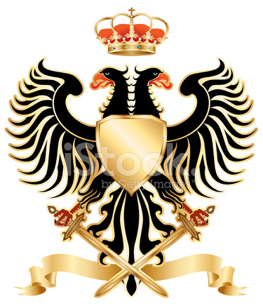 Double Headed Eagle Coat Of Arms Stock Vector 375x439 Double Headed Eagle Coat Of Arms Stock Vector