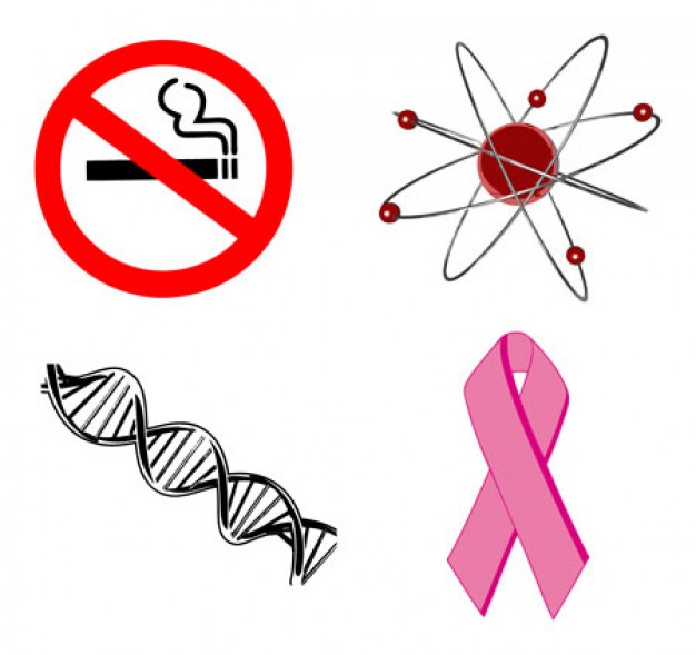 626x589 Cancer Icons, Ribbon, Double Helix Dna Strand Design Vectors