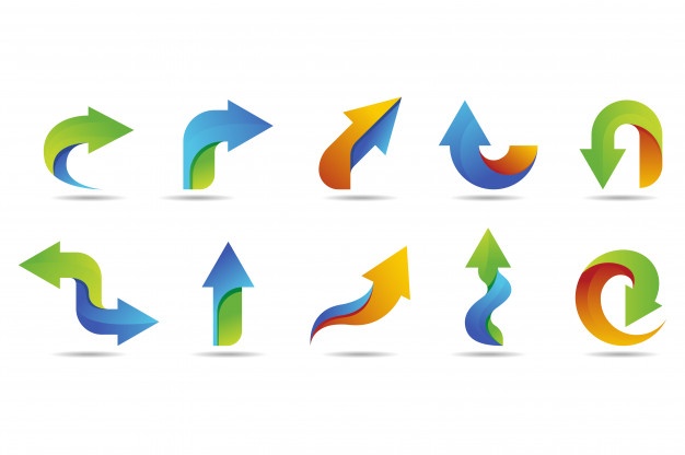 Curved Arrow Vectors, Photos And Free Download 626x416 Curved Arrow Vectors, Photos And Free Download