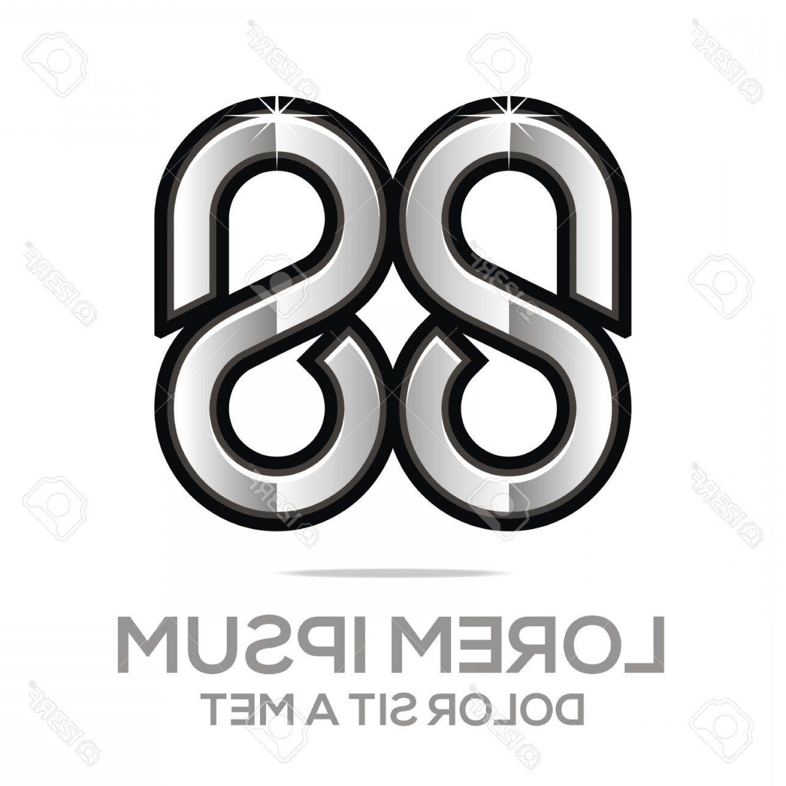 Photostock Vector Logo Infinity Symbol S Double Vector Element 1560x1560 Photostock Vector Logo Infinity Symbol S Double Vector Element