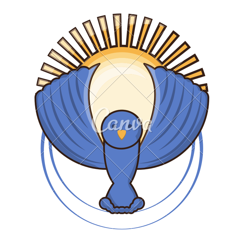 800x800 Cartoon Dove Icon Vector