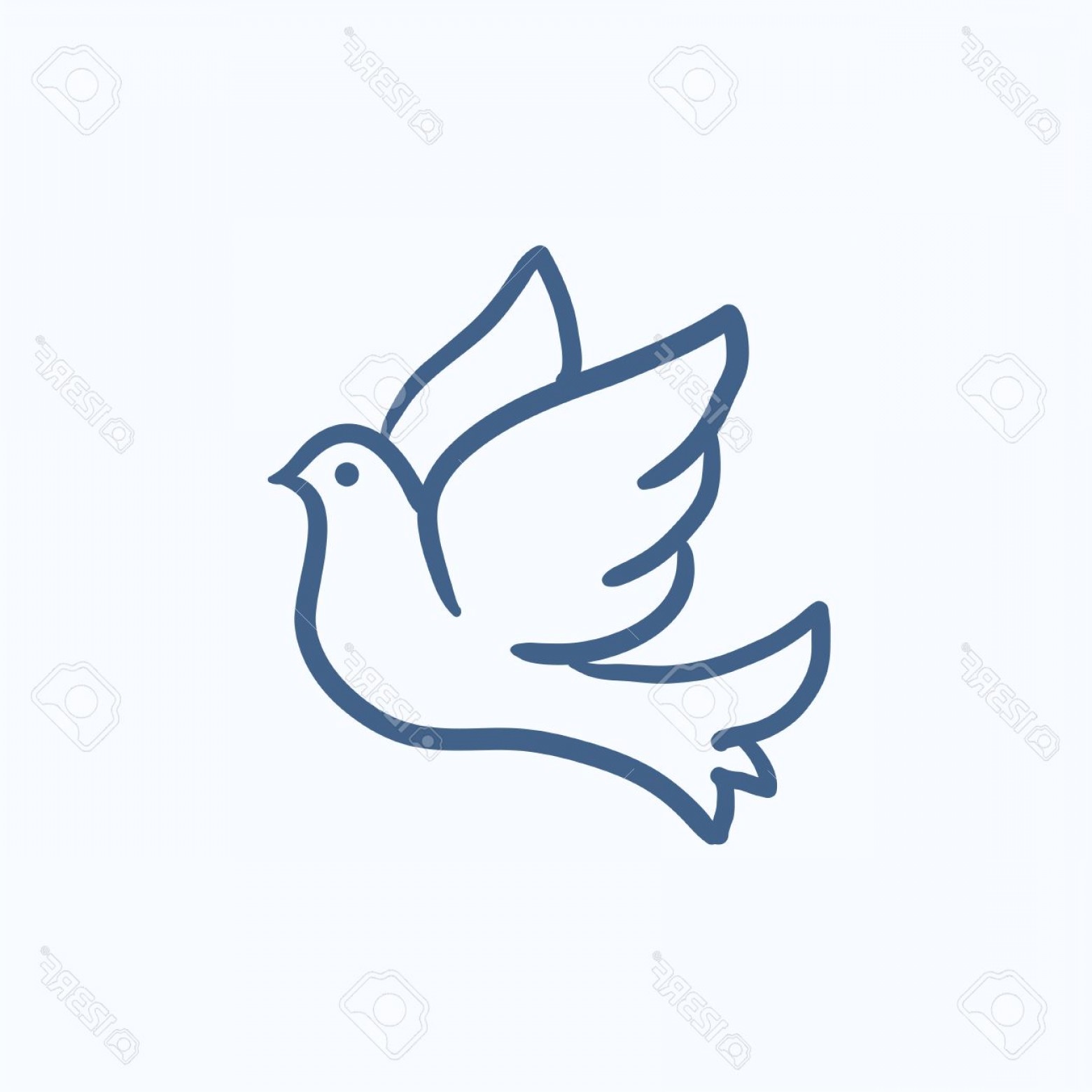 1560x1560 Drawings Doves Vector Catchsplace