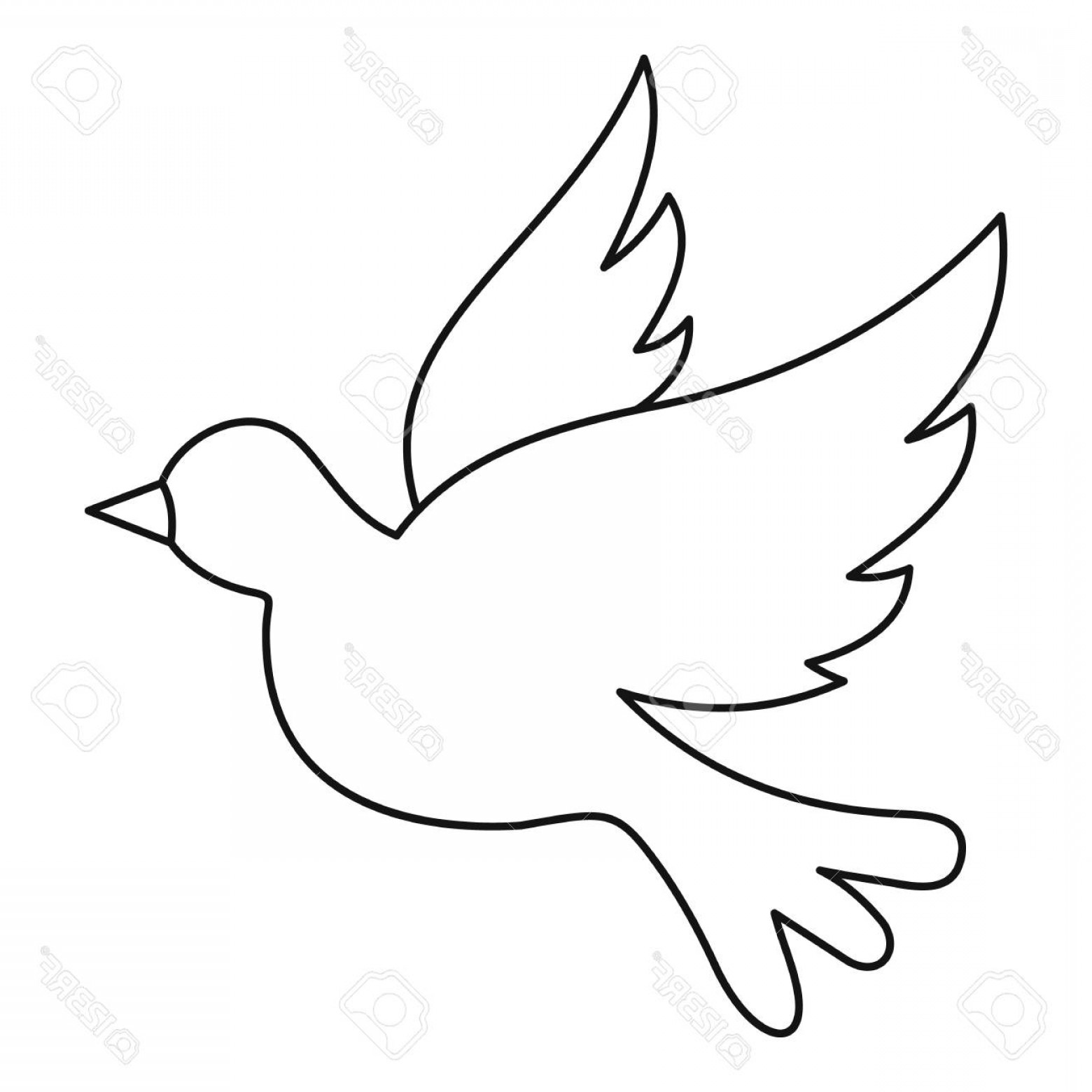 Dove Icon Vector at Vectorified.com | Collection of Dove Icon Vector ...