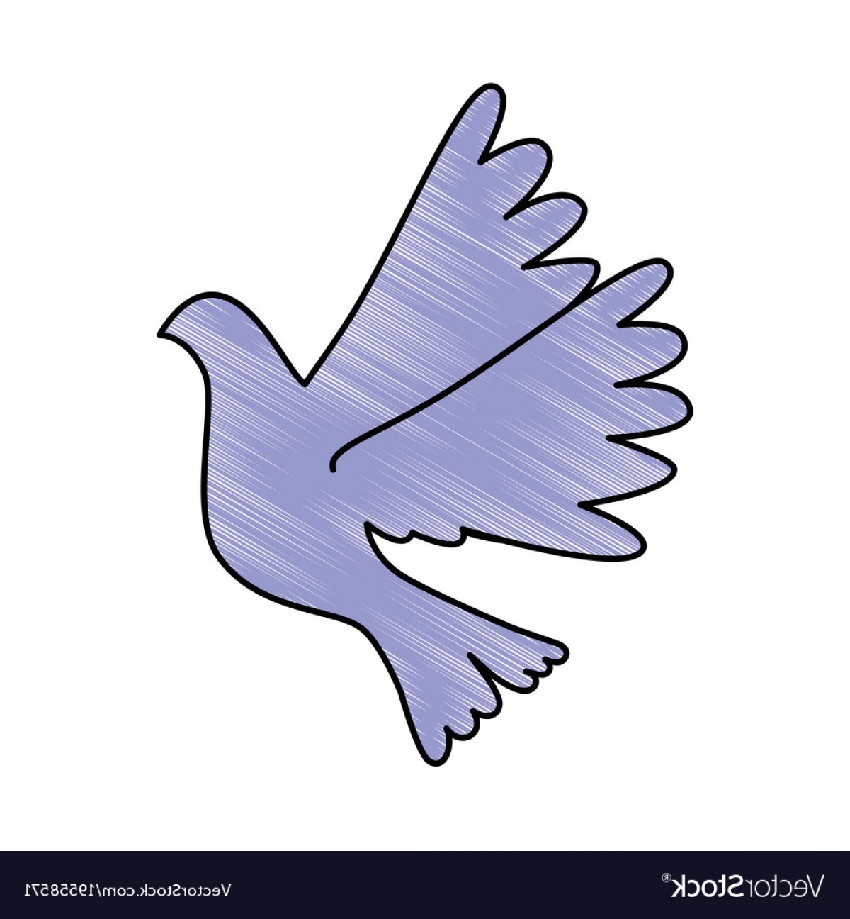 1200x1296 Dove Flying Isolated Icon Vector Catchsplace