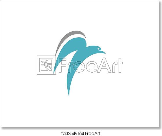 Free Art Print Of Dove Logo Dove Vector Logo Template 560x470 Free Art Print Of Dove Logo Dove Vector Logo Template