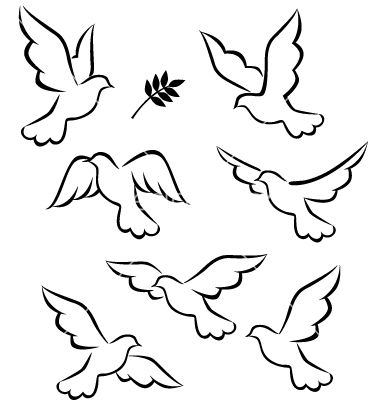 Flight Of Dove Vector +by+dagadu On New 380x400 Flight Of Dove Vector +by+dagadu On New