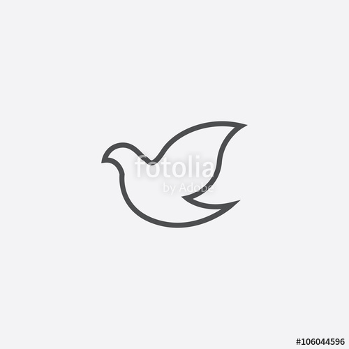 Dove Outline Icon Stock Image And Royalty Free Vector 500x500 Dove Outline Icon Stock Image And Royalty Free Vector