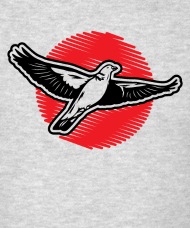 190x228 Dove Vector Art Hand Made Drawing Men's T Shirt Spreadshirt