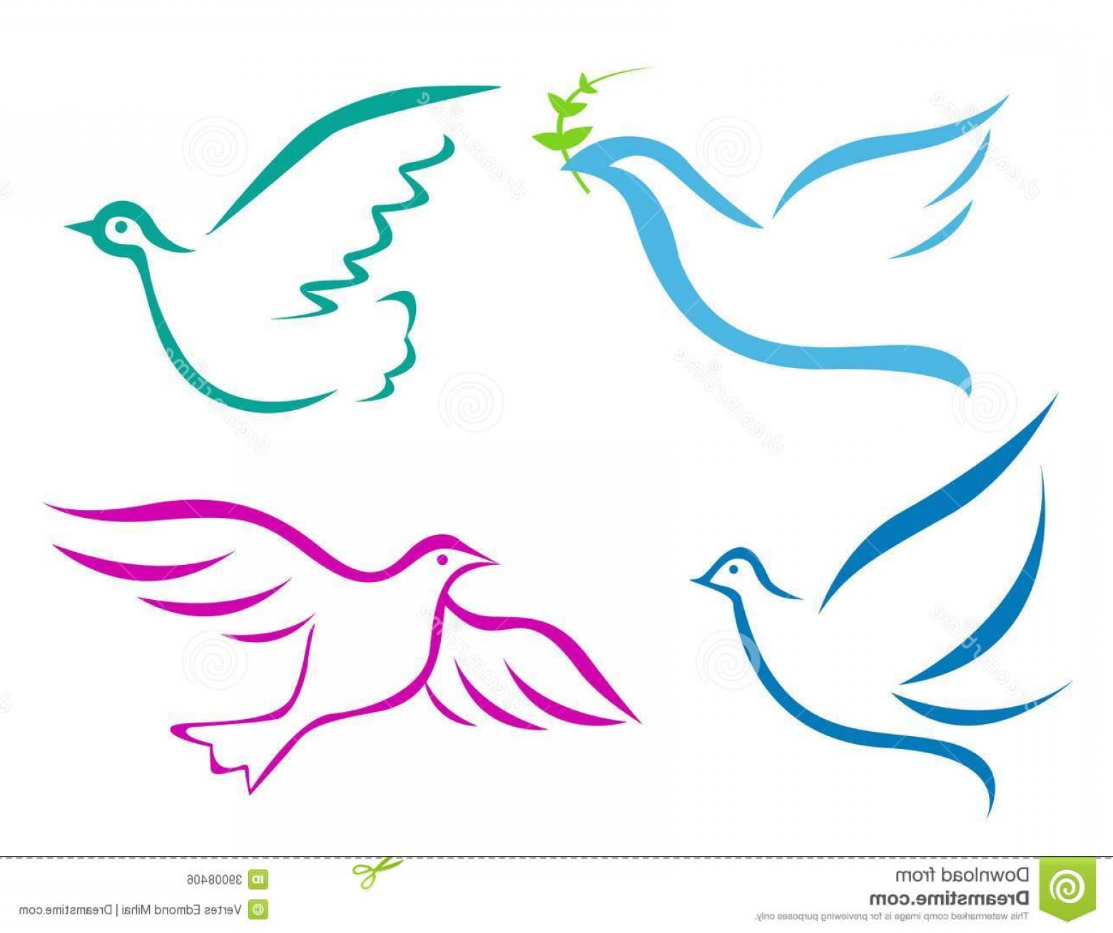 1560x1308 Royalty Free Stock Image Flying Dove Vector Illustration Image