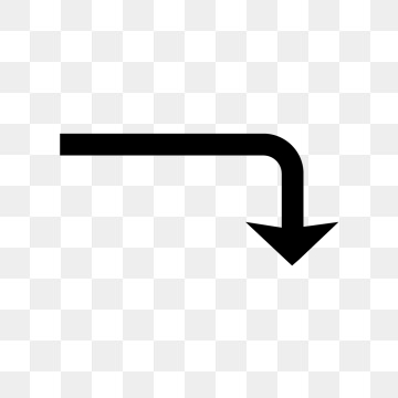 360x360 Down Arrow Vector Png, Vector, And Clipart With Transparent