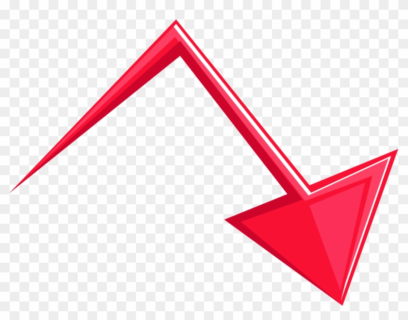 840x658 Vector Hand Drawn Geometric Down Arrow