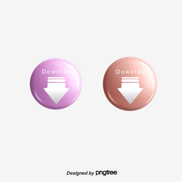 640x640 Vector Download Button, Button Vector, Download Button, Download
