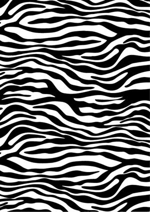 300x424 Zebra Print Vector