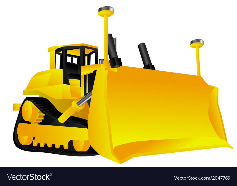 1000x787 Huge Collection Of 'bulldozer Silhouette Vector' Download More