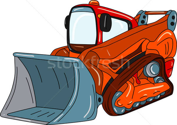 600x424 Dozer Vector Illustration Pavel Bortel