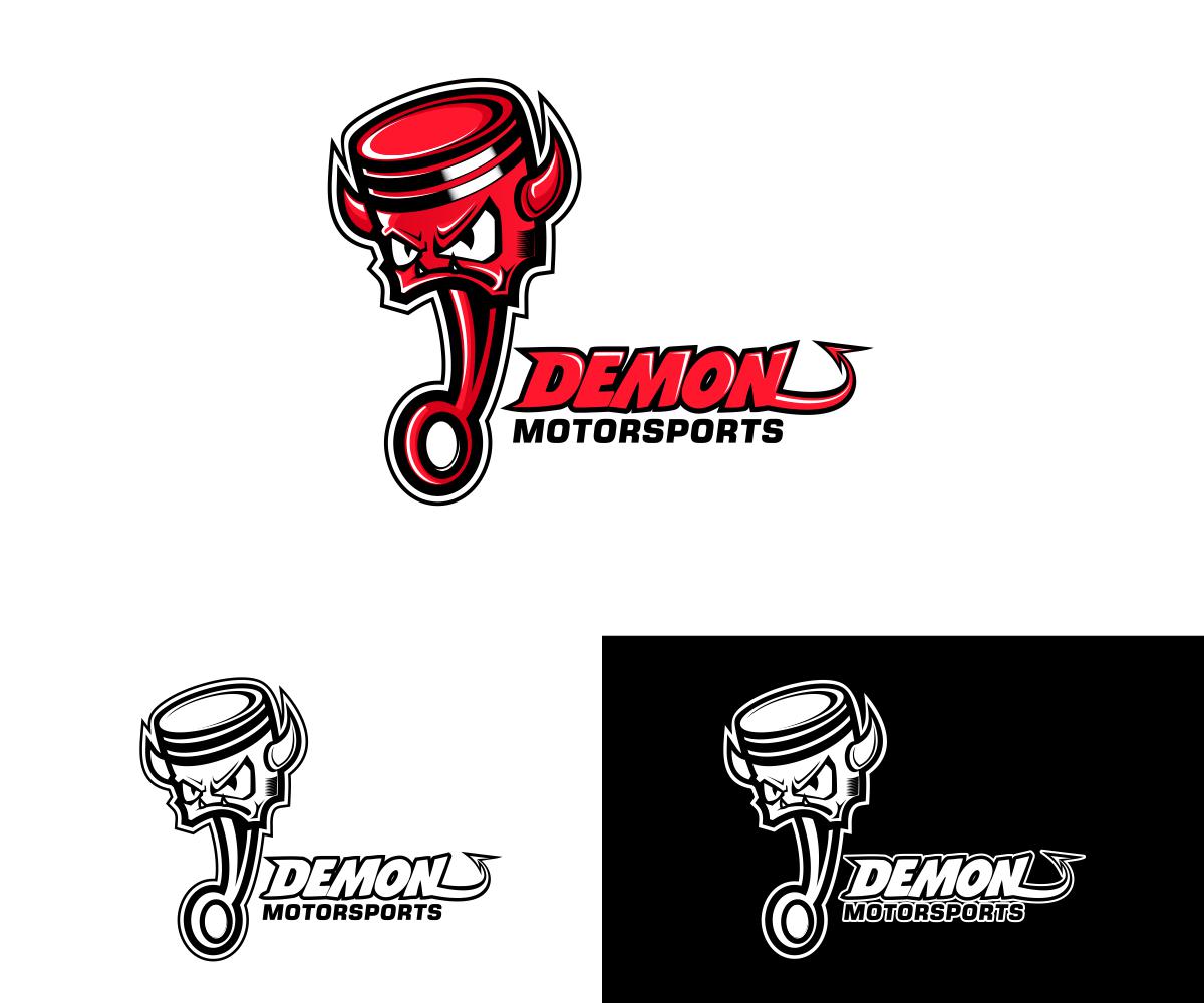 1200x1000 Logo Design For Demon Motorsports