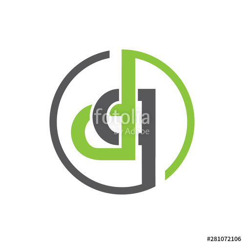 500x500 Dq Letter Logo Design Template Stock Image And Royalty Free