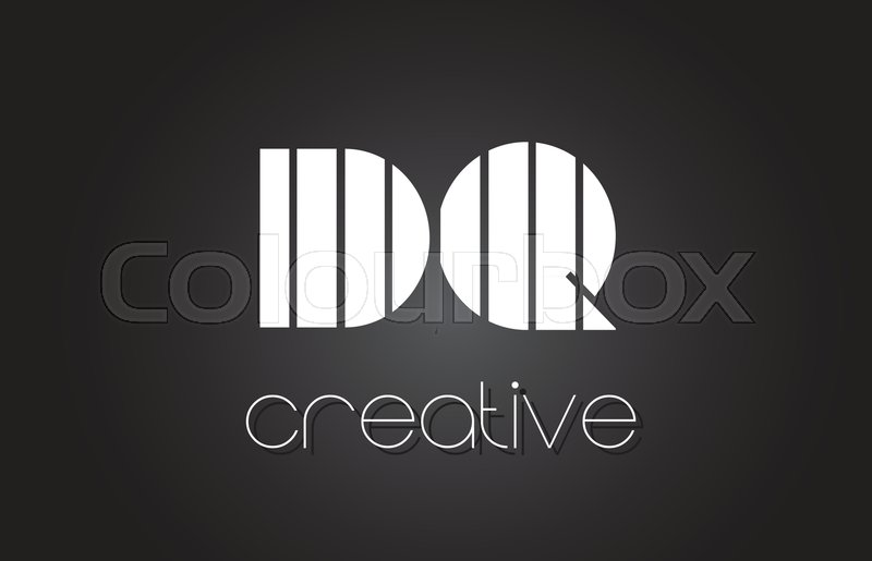 800x515 Dq D Q Creative Letter Logo Design Stock Vector Colourbox