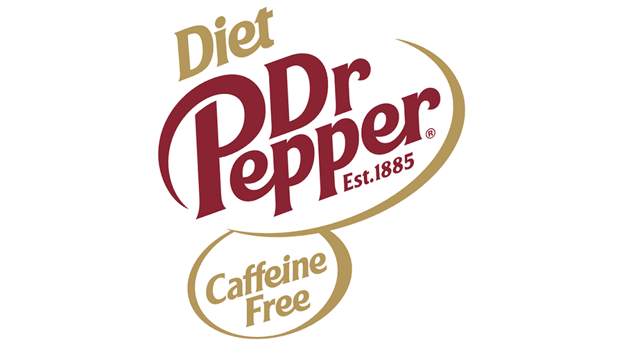 900x500 Diet Dr Pepper Caffeine Free Vector Logo