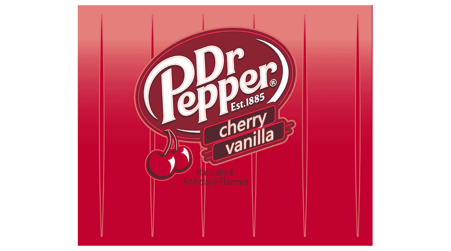 900x500 Dr Pepper Cherry Vanilla Vector Logo
