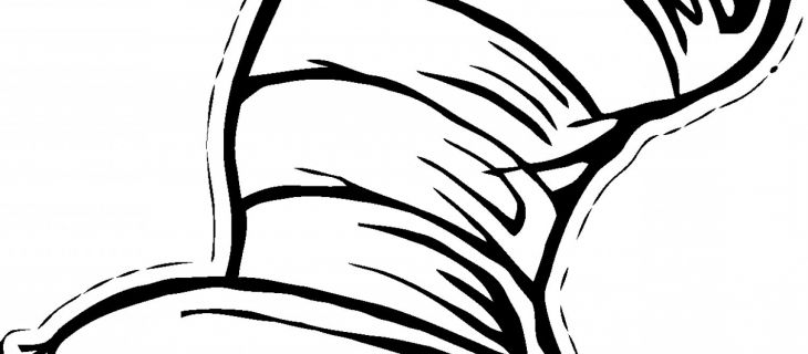 730x320 Dr Seuss Hat Vector For Cat In The Hat Hat Coloring