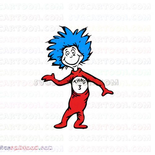 Dr Seuss Thing Dxf Pdf Png 500x500 Dr Seuss Thing Dxf Pdf Png