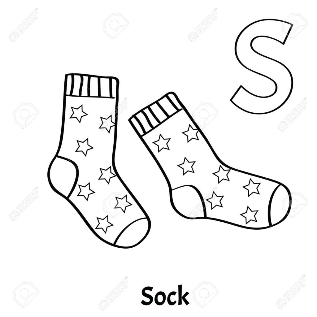 Coloring Coloring Outstanding Sock 1024x1024 Coloring Coloring Outstanding Sock
