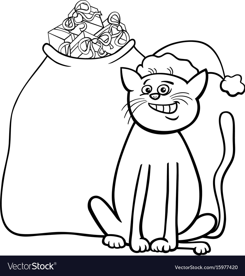 Coloring Pages Cat In The Hatloring Book With Christmas Gifts 958x1080 Coloring Pages Cat In The Hatloring Book With Christmas Gifts