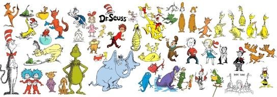 Dr Seuss Border Clipart Images 544x190 Dr Seuss Border Clipart Images