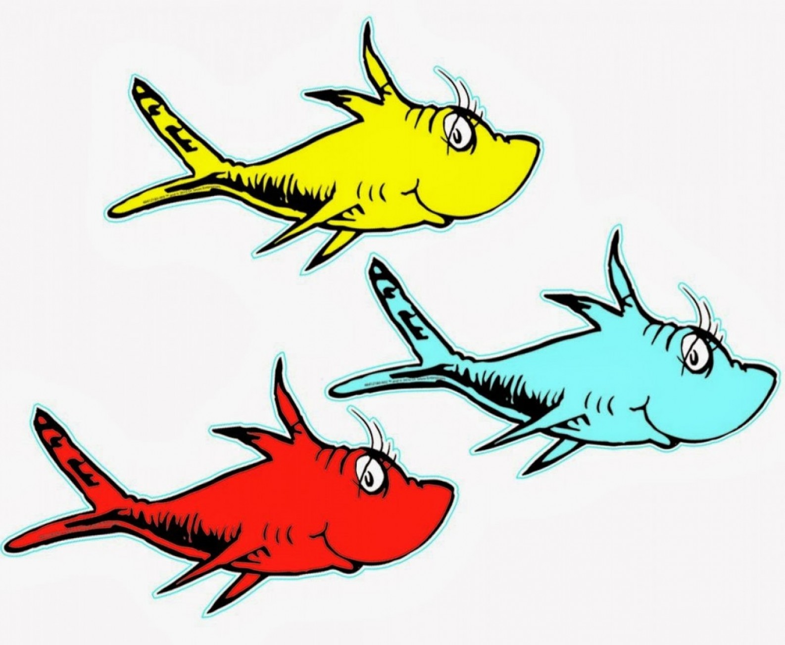 One Fish Two Fish Dr Seuss Clipart Soidergi 1586x1303 One Fish Two Fish Dr Seuss Clipart Soidergi