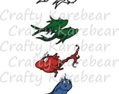 236x187 One Fish Two Fish Silhouette