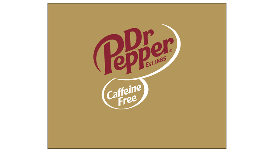 900x500 Dr Pepper Caffeine Free Vector Logo