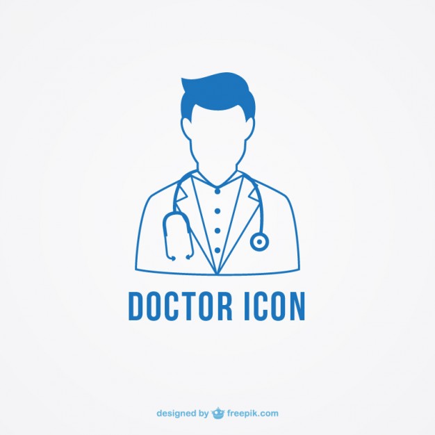 626x626 The Doctor Icon Vector Free Download