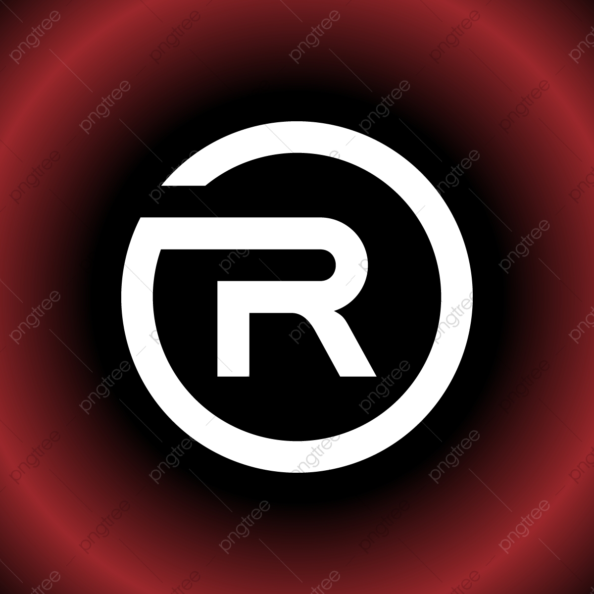 1200x1200 Circular Letter R Or Dr Vector Logo Design, Icon, Arrow, Sign Png