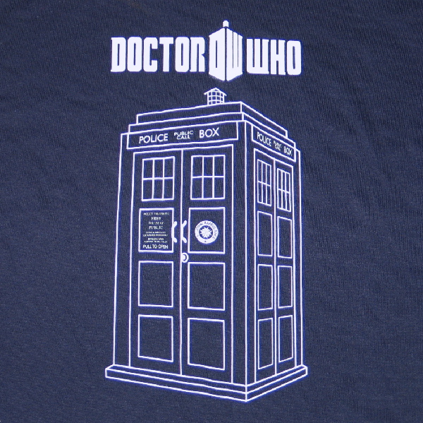 600x599 Doctor Who Tardis Vector Graphic Baby Doll T Shirt Starbase Atlanta