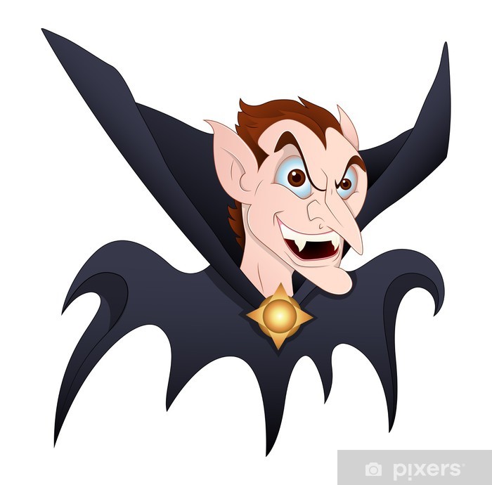 700x690 Dracula Vector Wall Mural