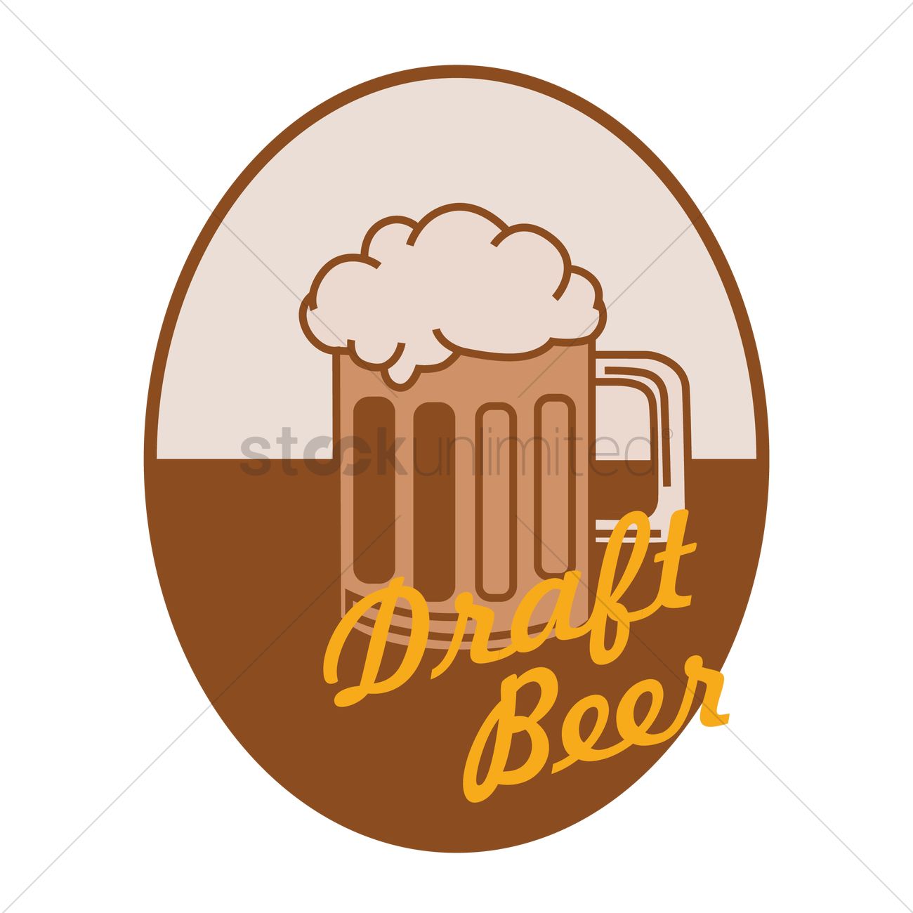 1300x1300 Draft Beer Background Vector Image