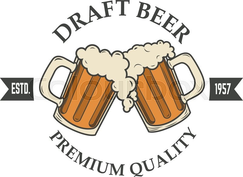 800x581 Draft Beer Vector Illustration Stock Vector Colourbox