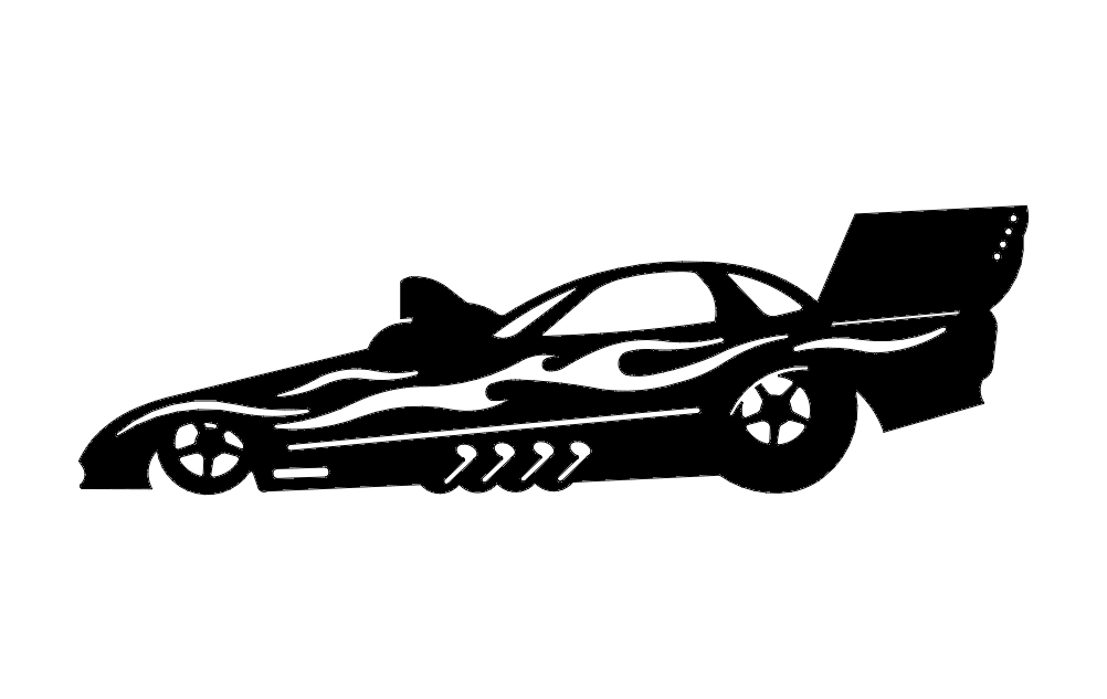 1002x633 Drag Car Graphic Design Vector