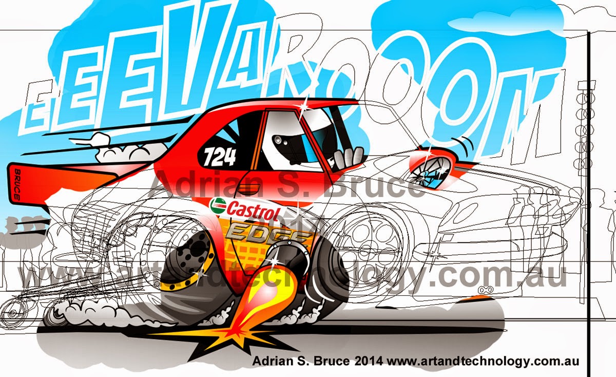 1200x734 Art And Technology Mazda Turbochanged Drag Car Vector Design