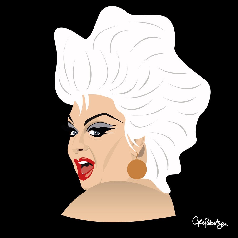 Drag Queen Vector At Collection Of Drag Queen Vector Free For Personal Use 