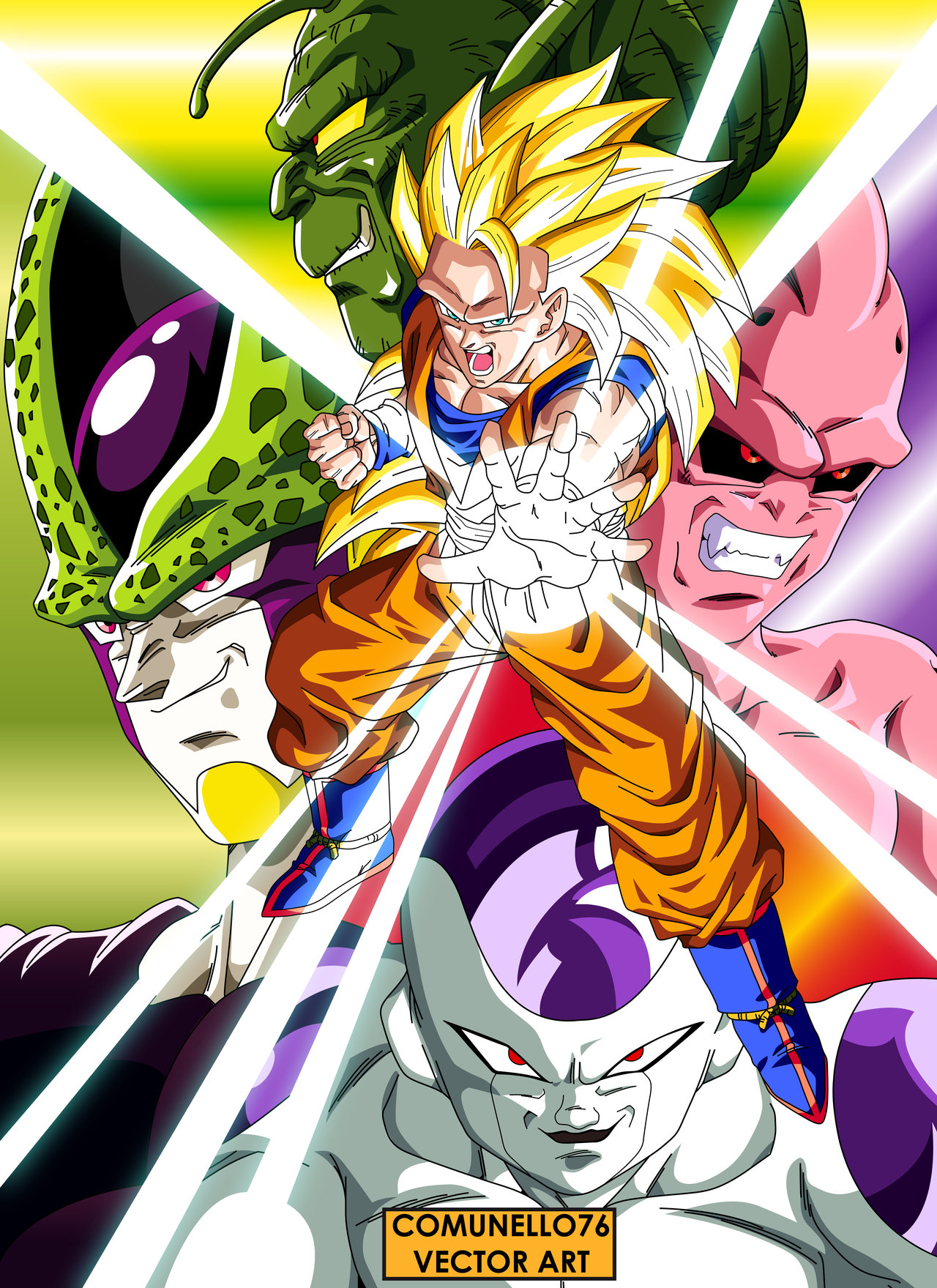 1280x1759 Dragon Ball Z Vector