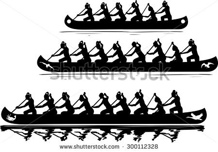 Dragon Boat Silhouette 450x314 Dragon Boat Silhouette