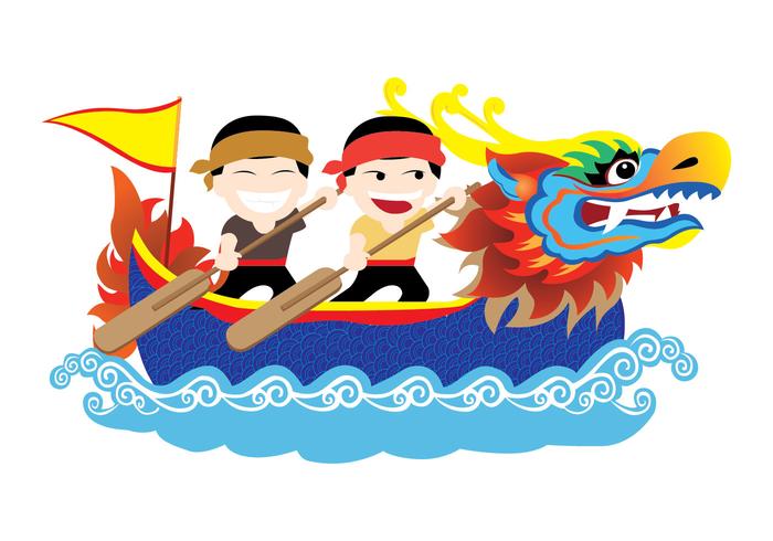 Dragon Boat Festival Vector 700x490 Dragon Boat Festival Vector
