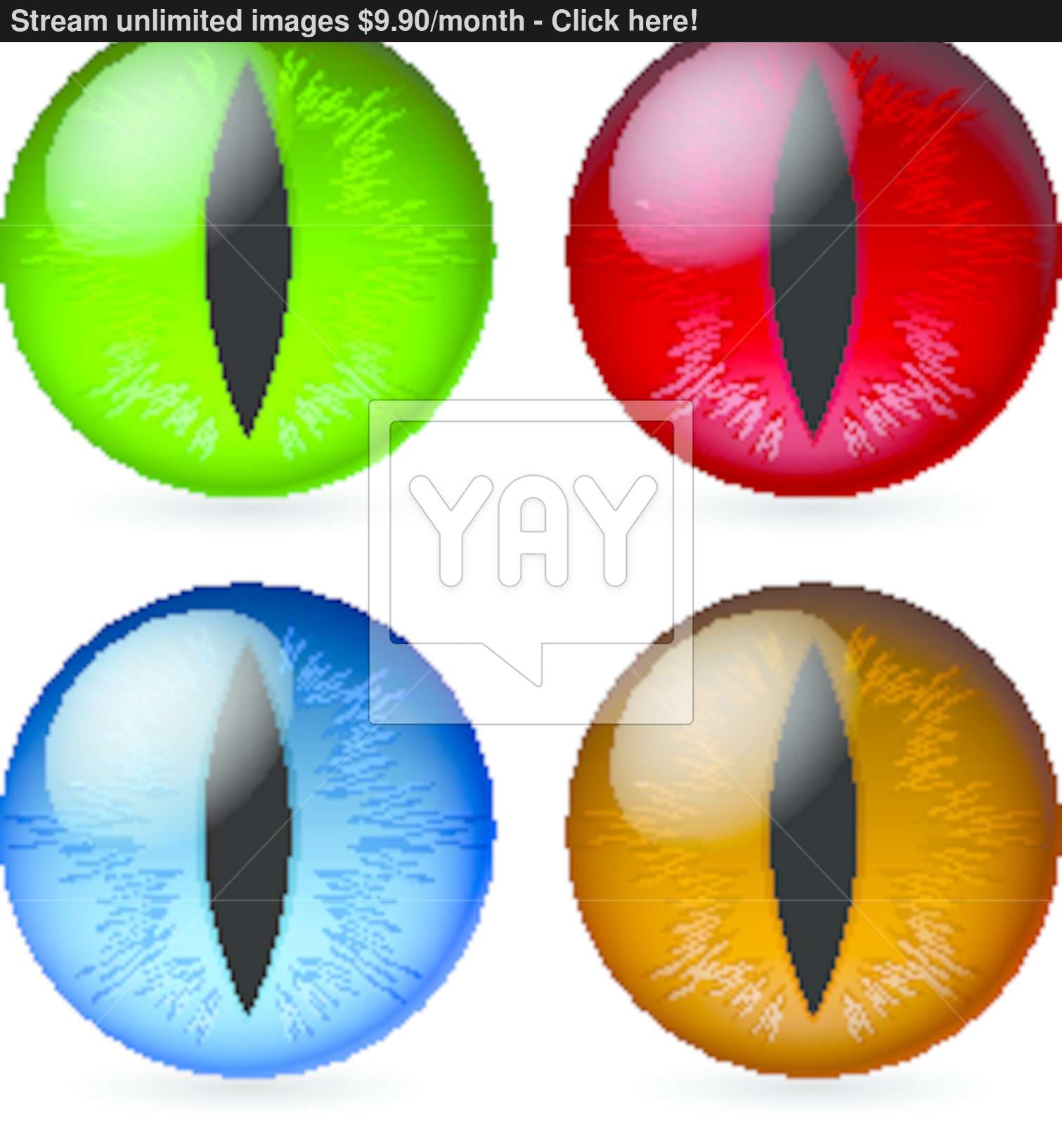 1511x1600 Colorful Dragon Eyes Vector