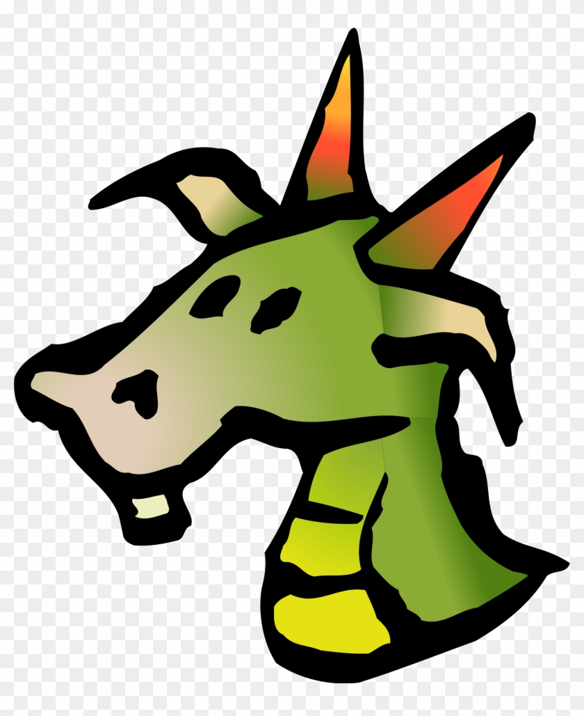 Dragon Head Vector Clipart Image 840x1029 Dragon Head Vector Clipart Image