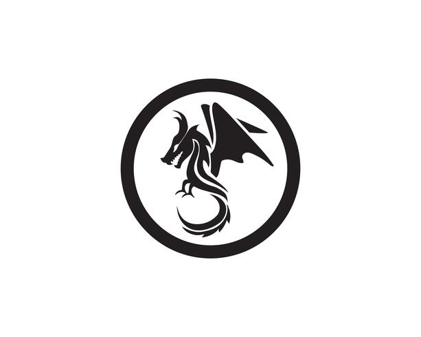 613x490 Dragon Logo Icon Vector